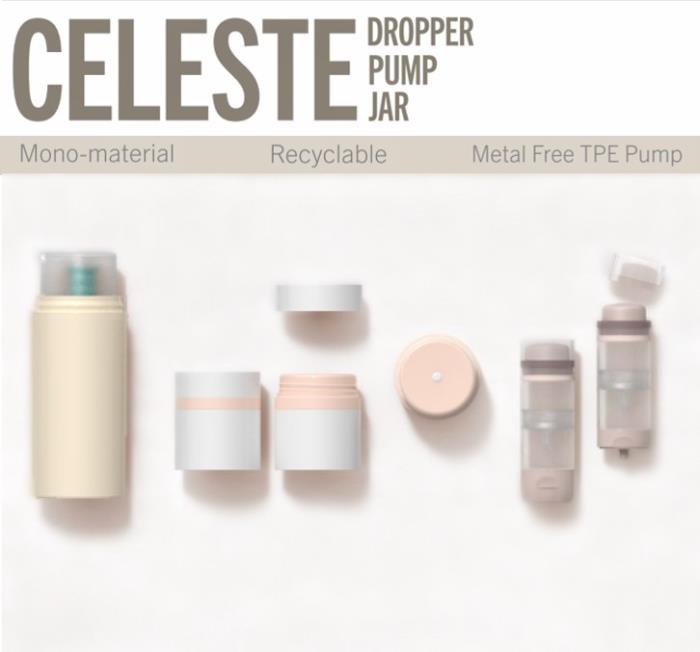 Celeste Line: Metal-Free, Mono Material and Recyclable